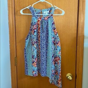 Women’s XL- Sleeveless Floral Tank